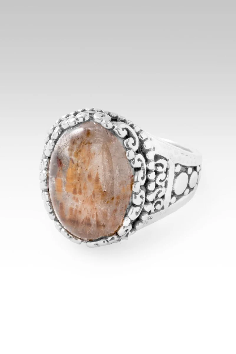 All Creation Sings Ring™ in Cacoxenite