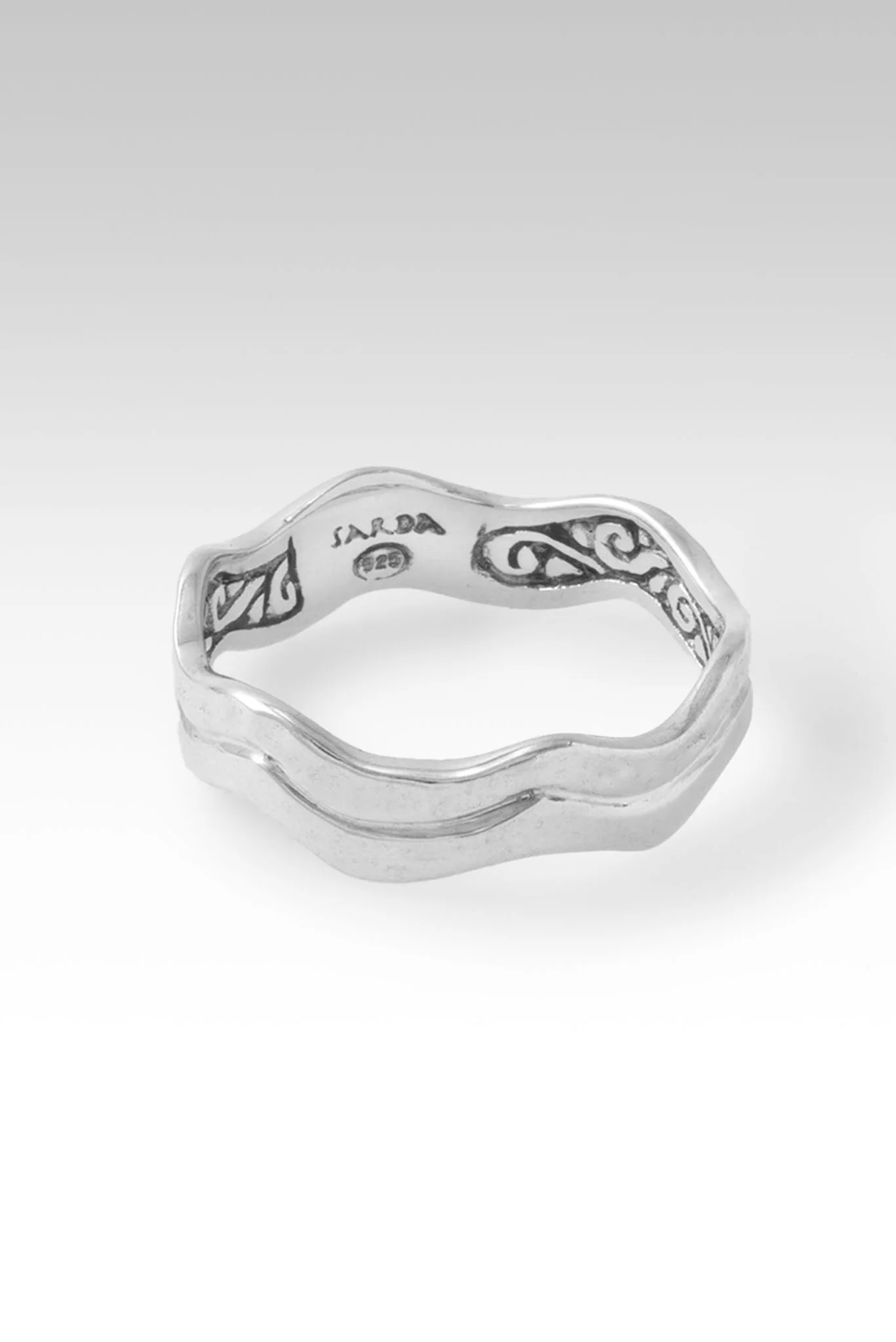 Blessed Journey Ring™ in Hammered - Image 3