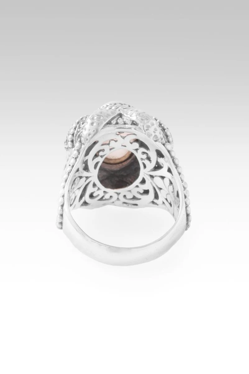 Blessings Enrich Ring™ in Pink Opal Mother Of Pearl Quartz - Image 4