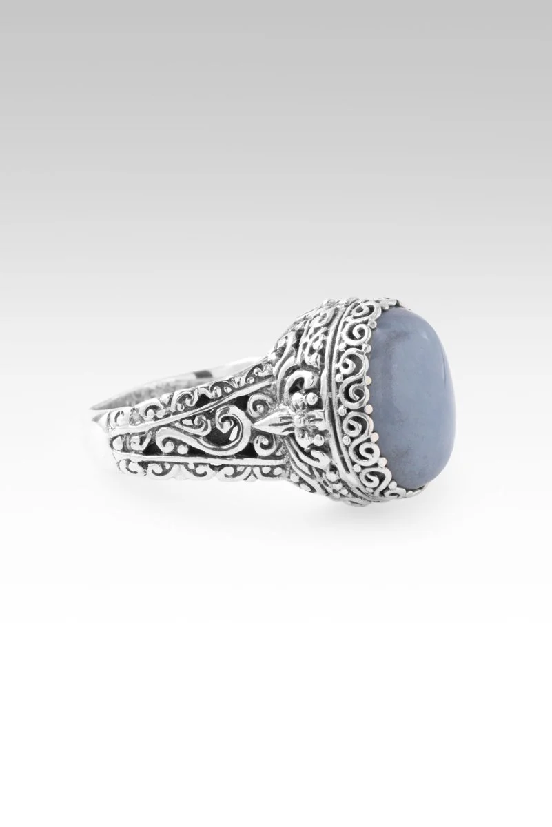 Bring About Peace Ring™ in Angelite - Image 2