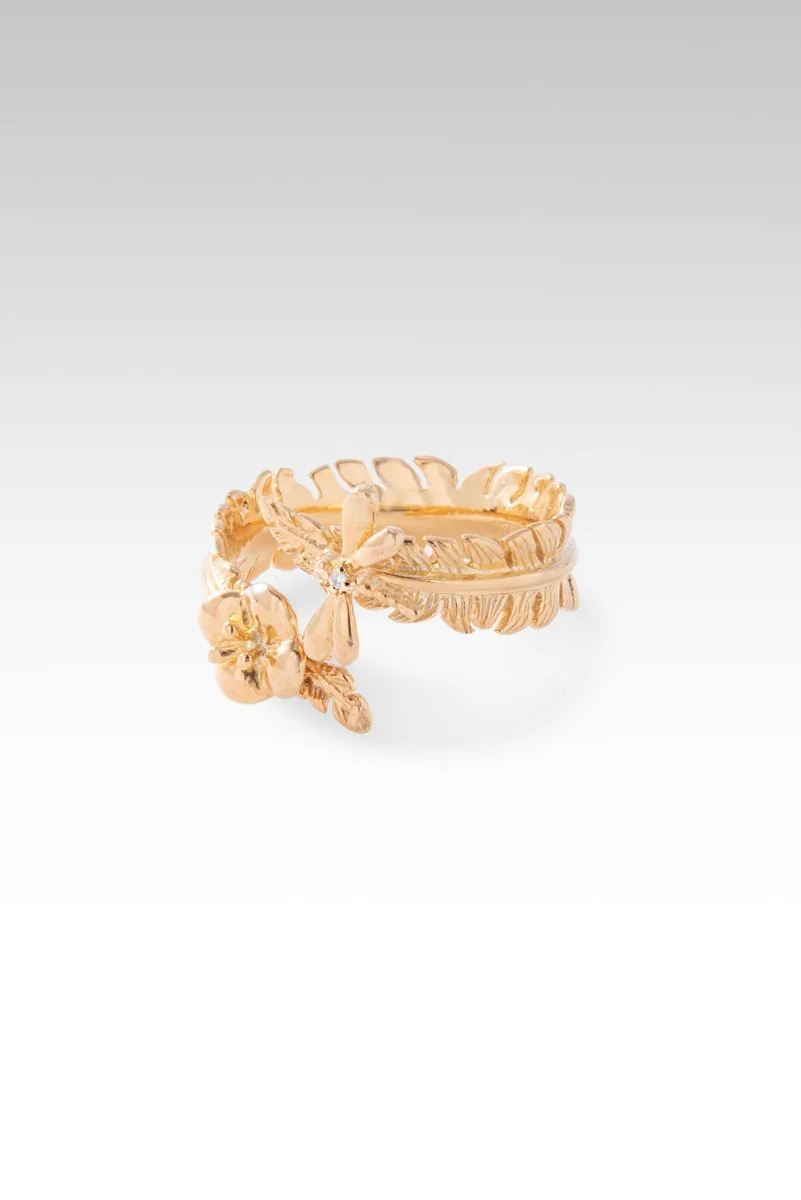 18K Gold Changes Within Ring™ in White Zircon - Image 3