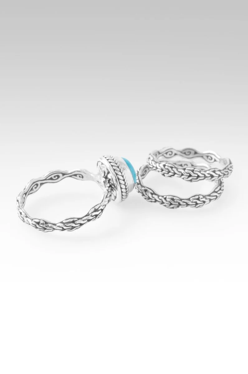 Choose Happiness Ring II™ in Sleeping Beauty Turquoise - Image 5