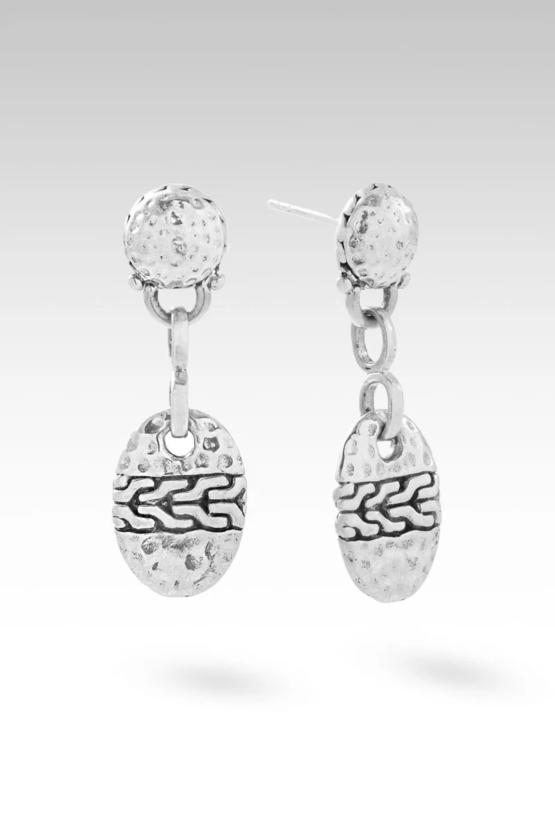 Choose Joy Earrings™ in Chainlink