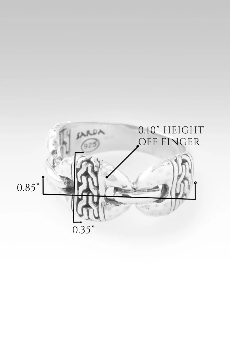 Choose Joy Ring™ in Chainlink - Image 7