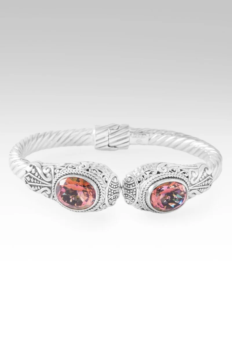 Cup Overflowing Tip-To-Tip Bracelet™ in Picture Show™ Mystic Quartz