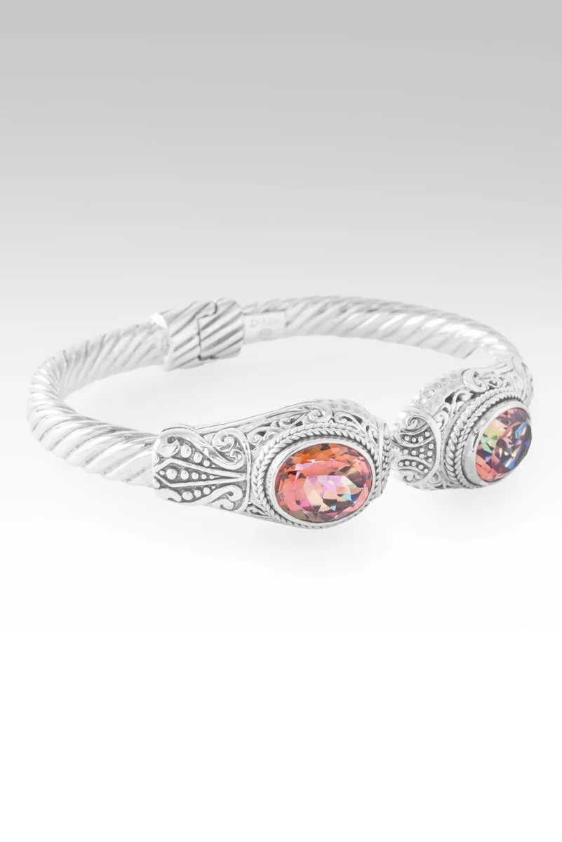 Cup Overflowing Tip-To-Tip Bracelet™ in Picture Show™ Mystic Quartz - Image 2