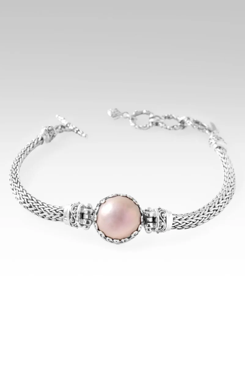 Embrace Hope Bracelet™ in Golden Freshwater Mabe Pearl