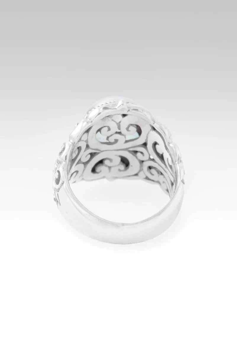 Everlasting Mercy Ring™ in Paraiba Chalcedony - Image 3