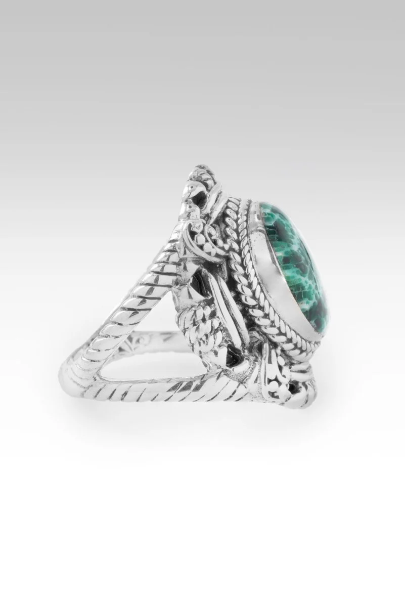 Every Moment Ring™ in Forest Green Indonesian Coral - Image 4
