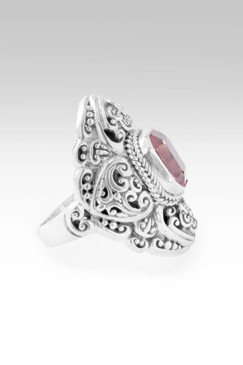 Faith Over Fear Ring III™ in Right Wave™ Mystic Quartz - Image 3