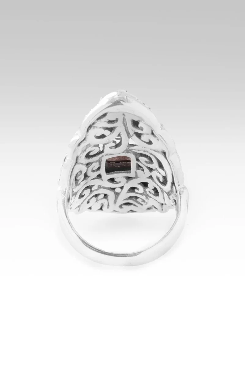 Faith Over Fear Ring III™ in Right Wave™ Mystic Quartz - Image 4
