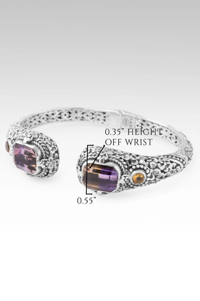 Flowering Grace Tip-to-Tip Bracelet II™ in Ametrine & Citrine - Image 7