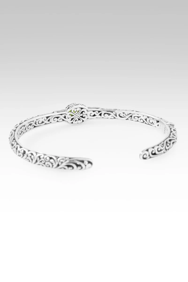 Forever Yours Cuff Bracelet™ in Black Spinel - Image 3