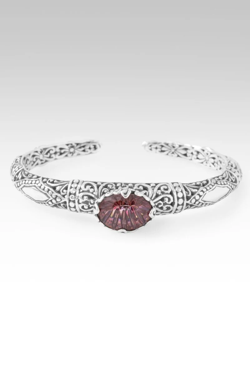 Forgiveness is Freedom Cuff Bracelet™ in Hayward's Muse™ Mystic Quartz - Image 2