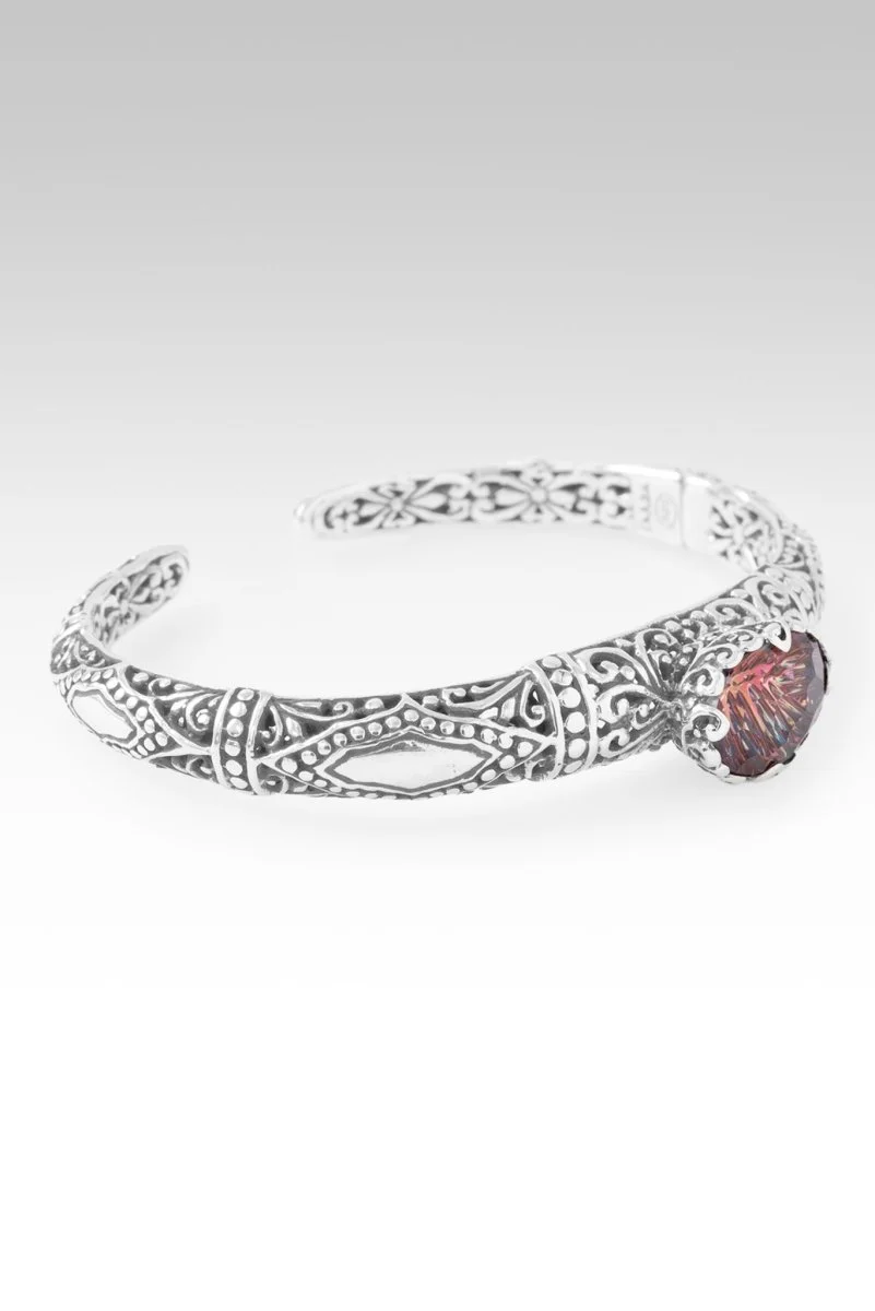 Forgiveness is Freedom Cuff Bracelet™ in Hayward's Muse™ Mystic Quartz - Image 3