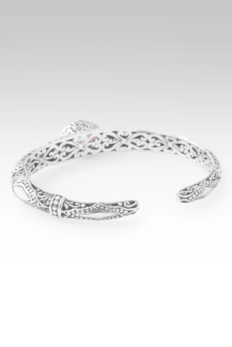 Forgiveness is Freedom Cuff Bracelet™ in Hayward's Muse™ Mystic Quartz - Image 4