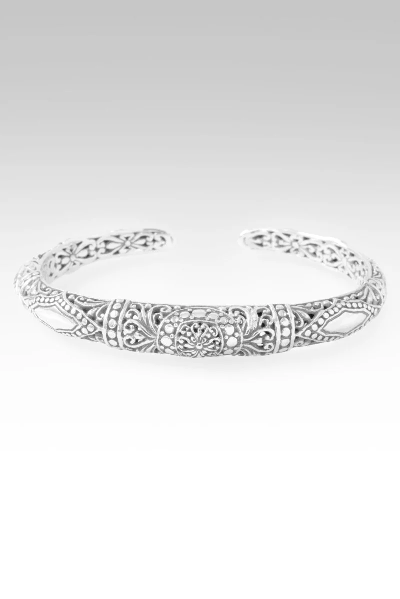 Forgiveness is Freedom Cuff Bracelet™ in Tree of Life & Hammered