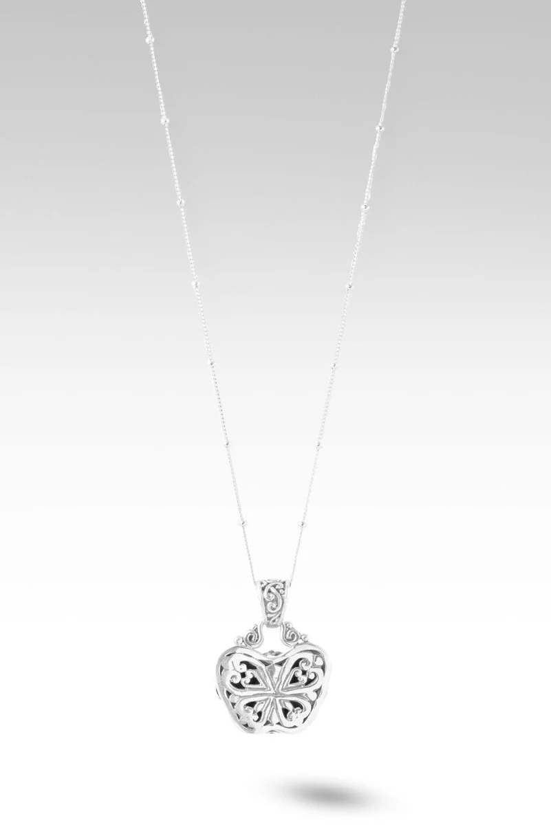Fullness of Peace Necklace™ in Labradorite & Black Stone - Image 4