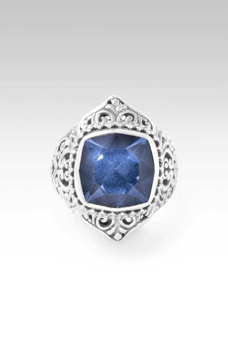 Gentle Words Rings™ in Blue Lab Created Quartz