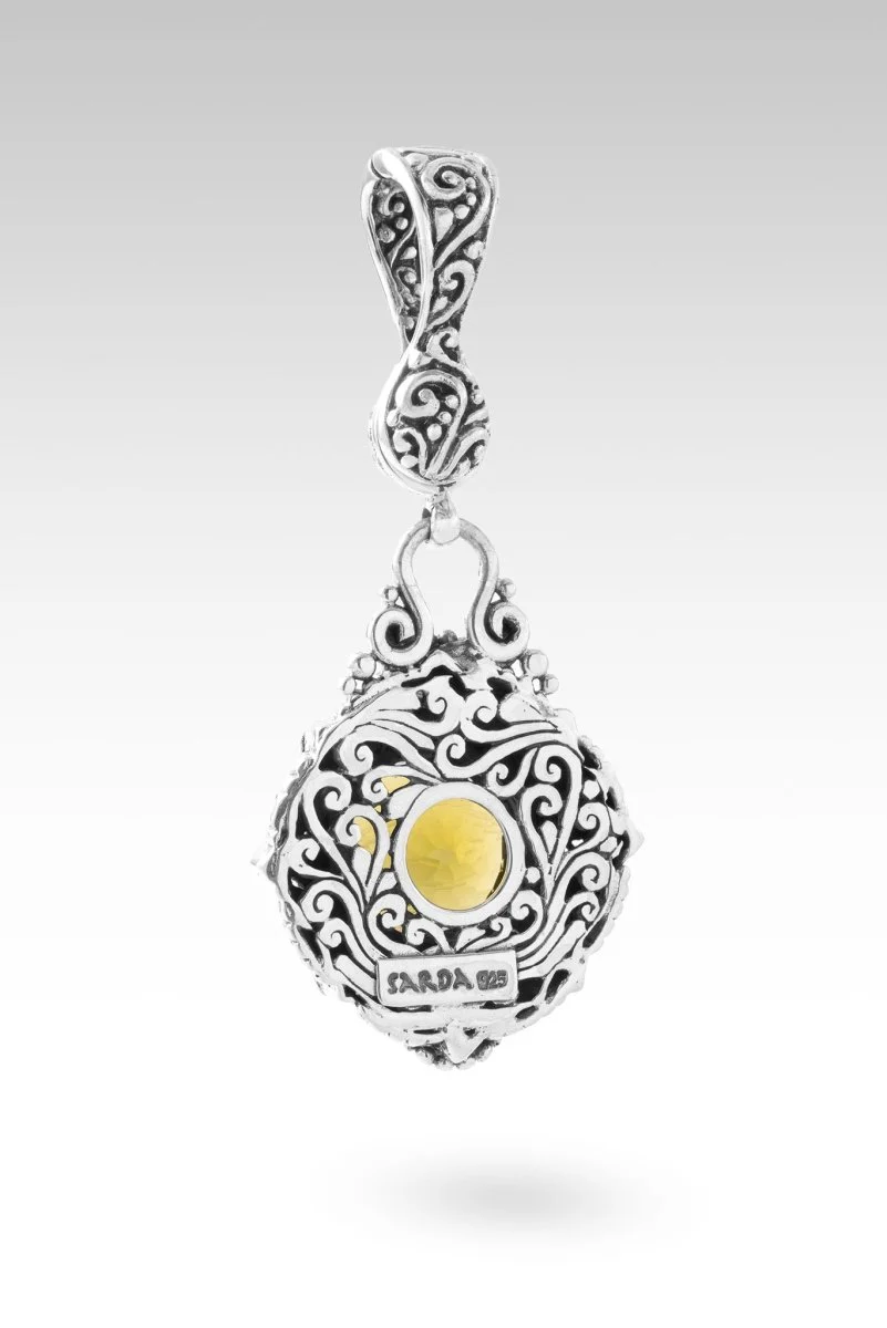 Give Him UR Fears Pendant™ in Olive Quartz - Image 4
