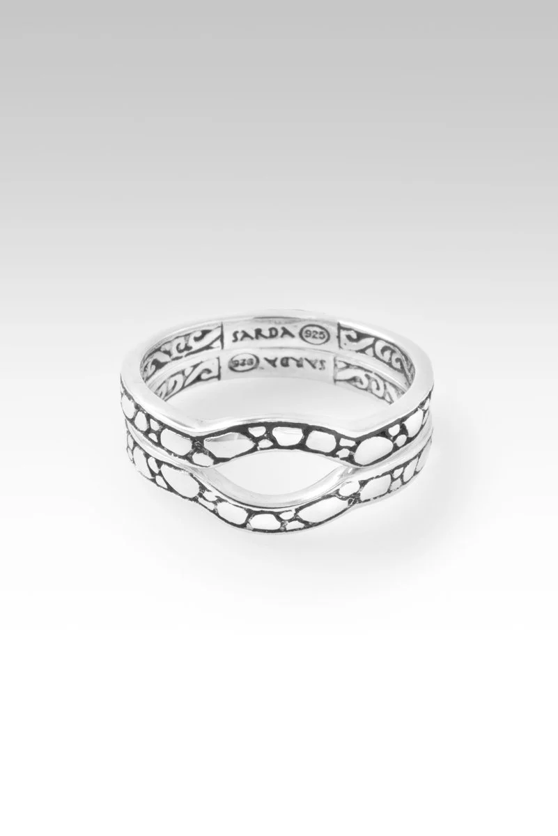 Glory Ring Set of 2™ in Watermark - Image 3