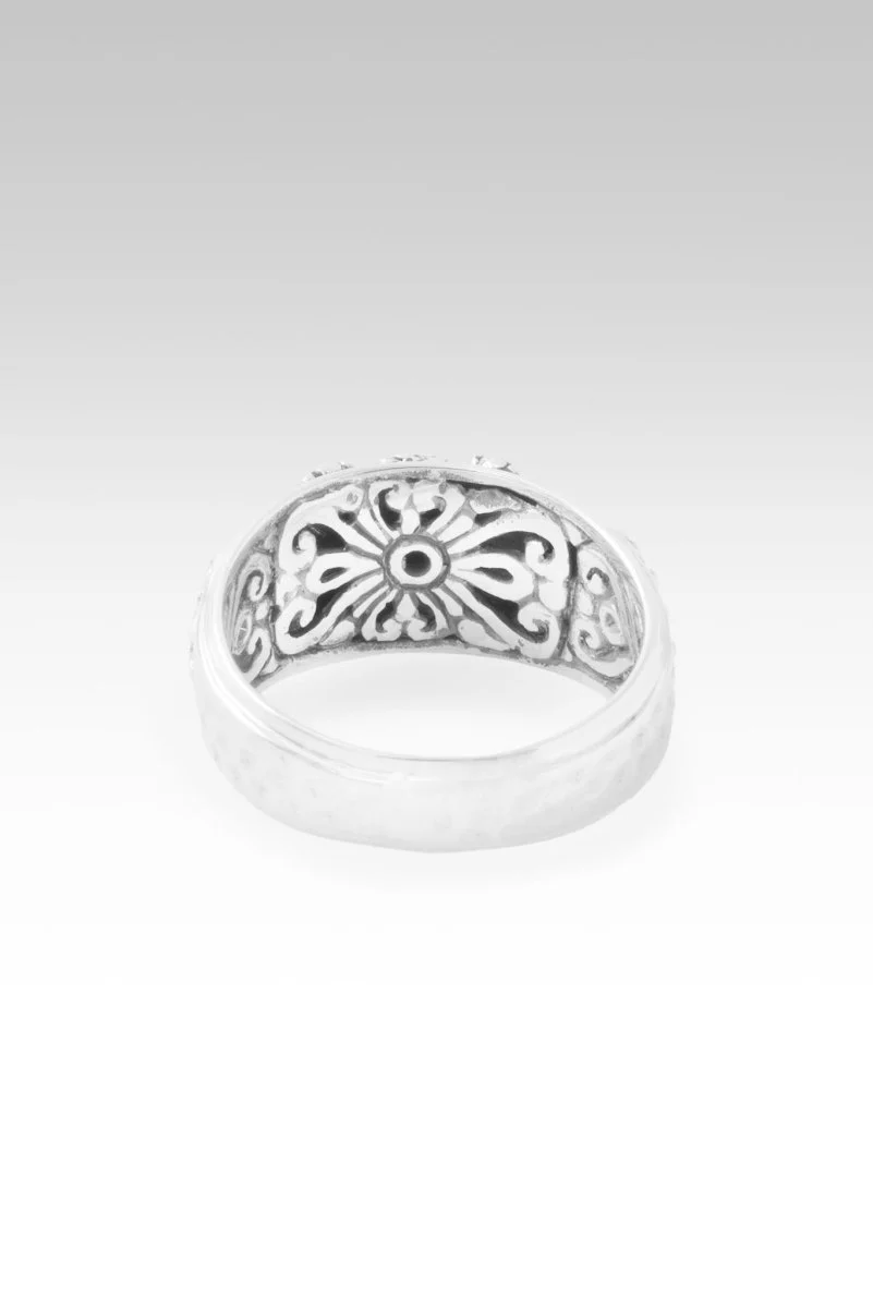 God Can Ring II™ in Red Velvet Mystic Moissanite - Image 5