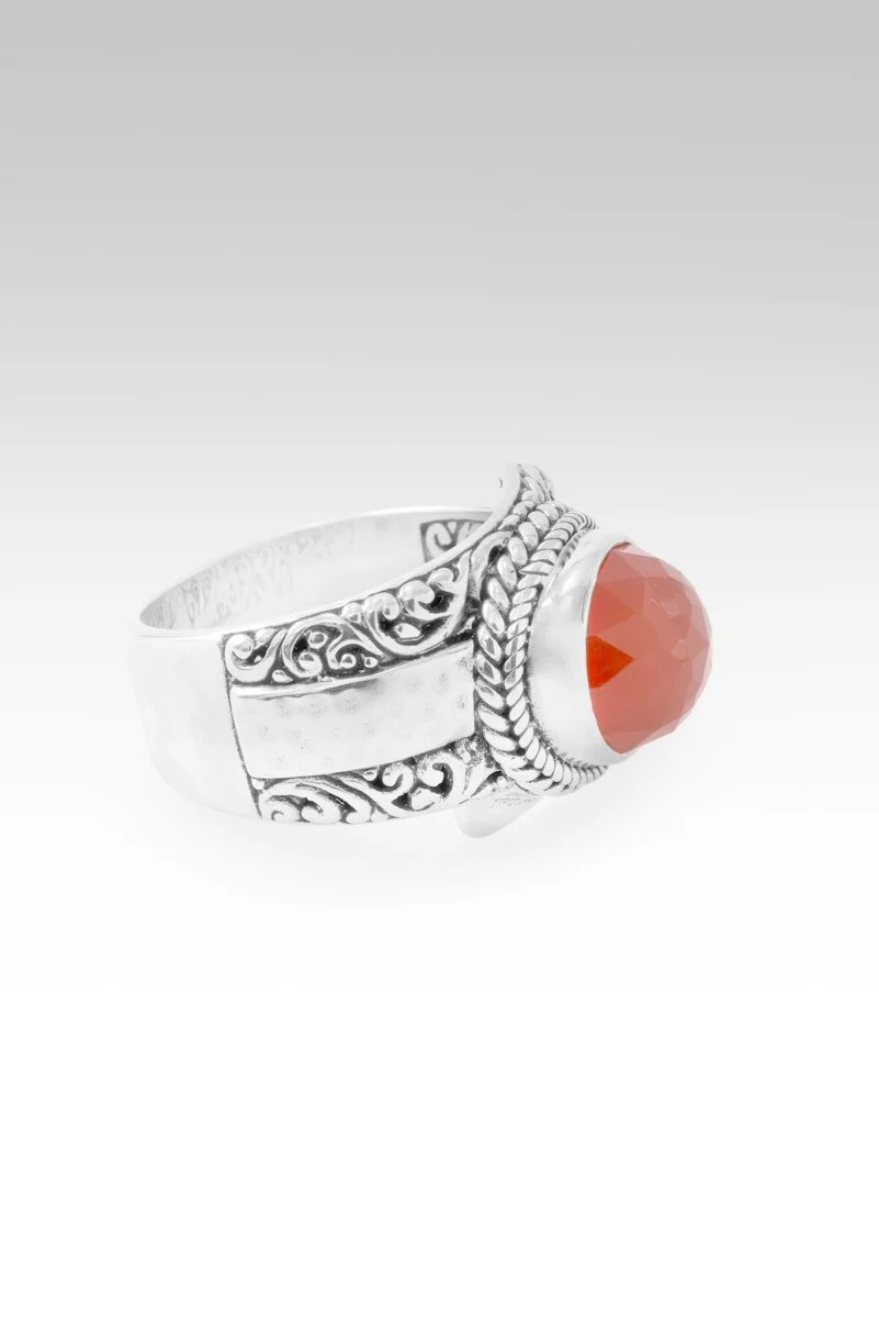 God Is Able Ring II™ in Carnelian - Image 4