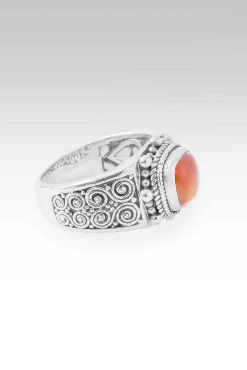 God Is Able Ring™ in Carnelian - Image 3