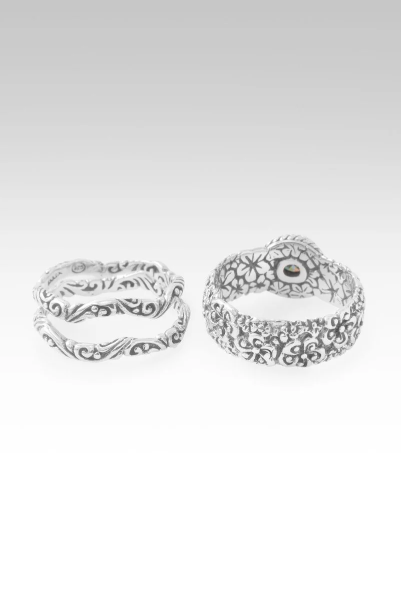 God Saves Ring™ in Bali Hai™ Mystic Moissanite - Image 5