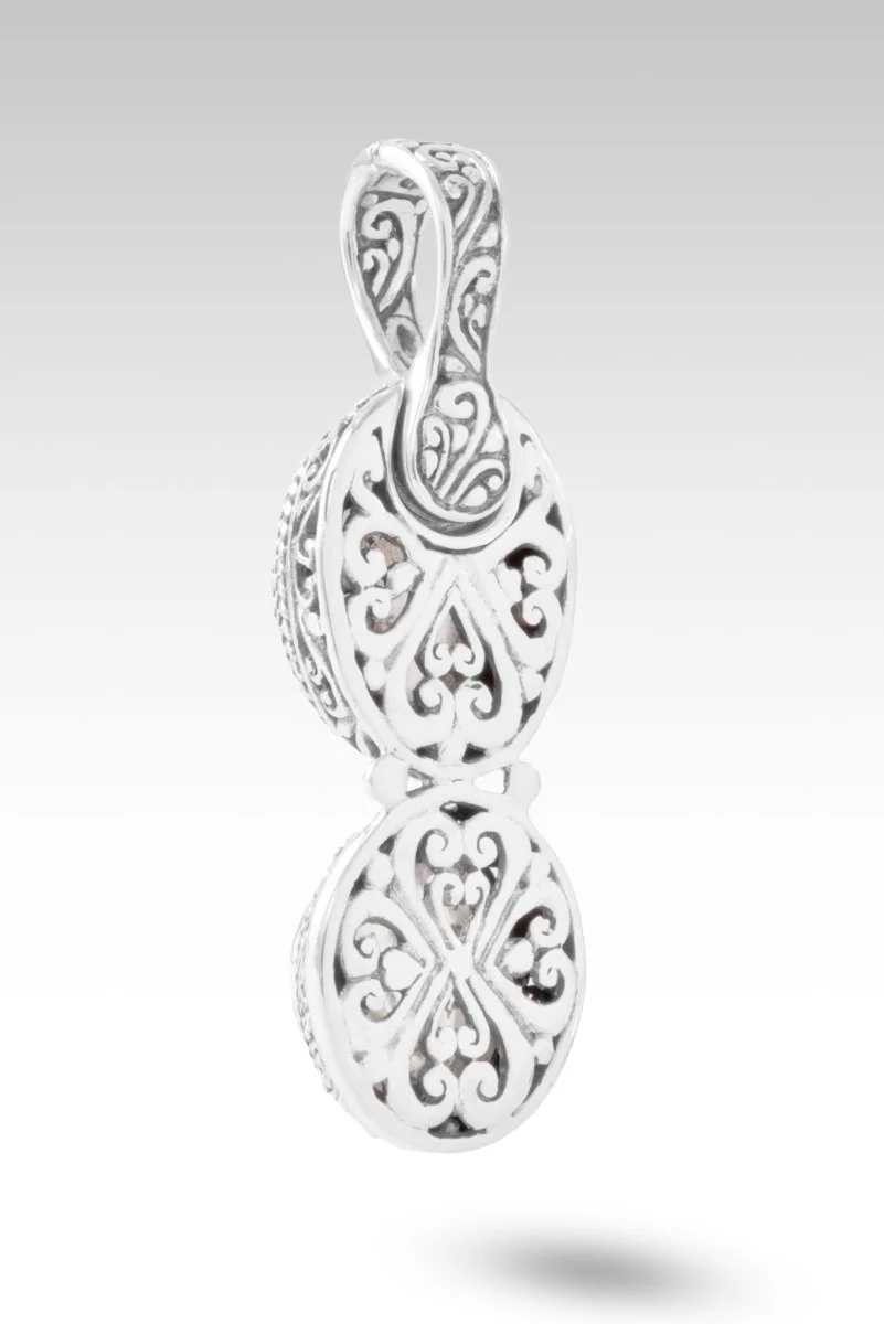 God Will Fix It Pendant™ in Dendritic Opal & Sagenitic Quartz - Image 3