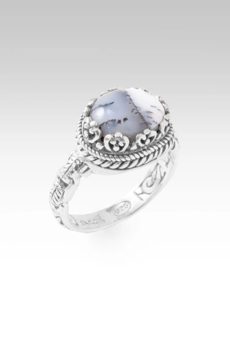 God Will Fix It Ring™ in Dendritic Opal - Image 5