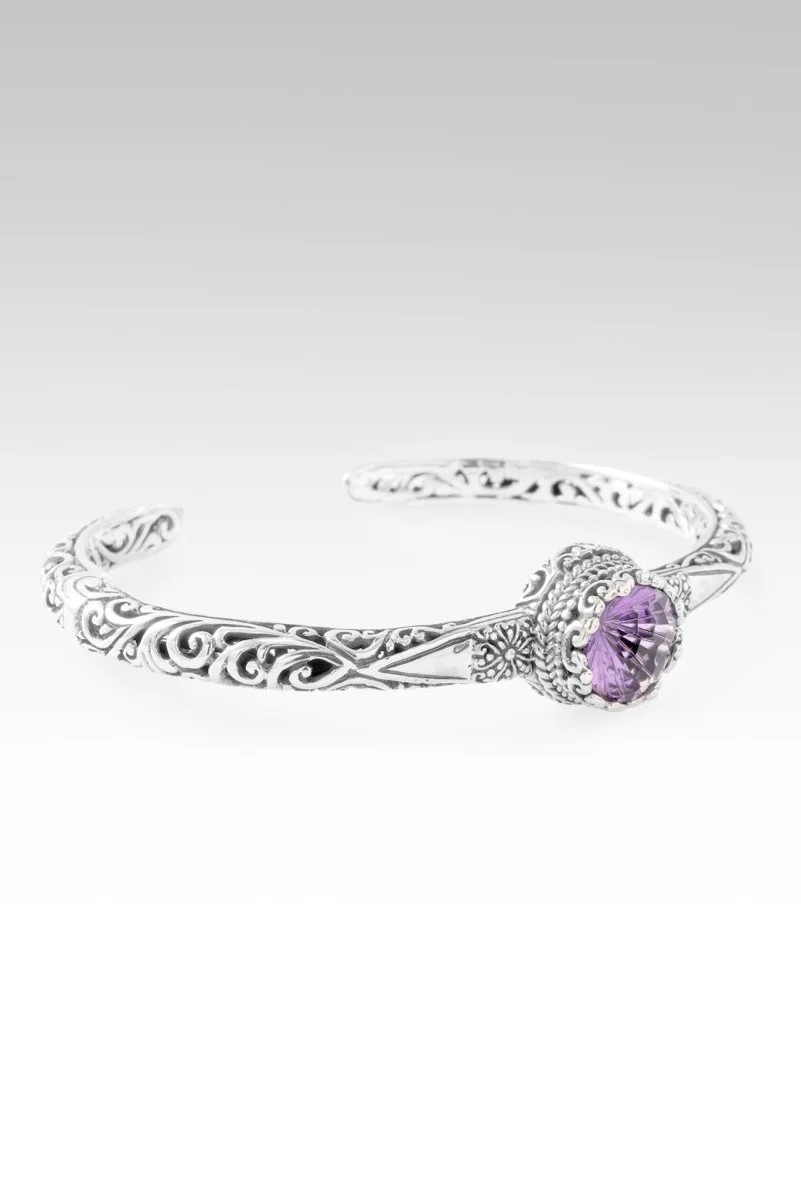 Growing UR Faith Cuff Bracelet™ in Amethyst - Image 2