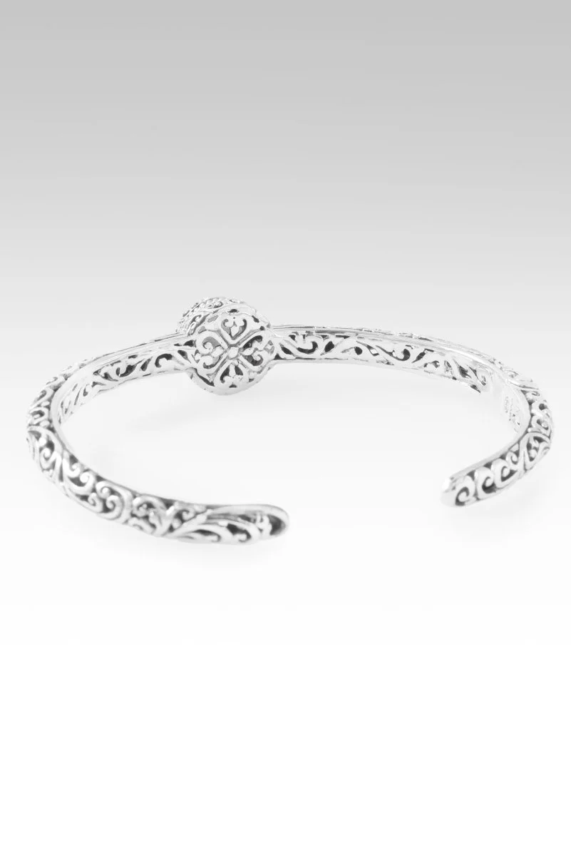 Growing UR Faith Cuff Bracelet™ in Olive Quartz - Image 3