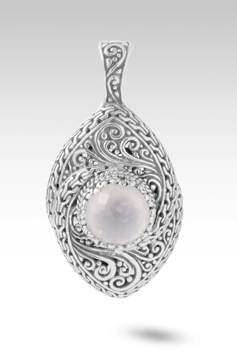 He Walks With Me Pendant™ in Phantom Quartz