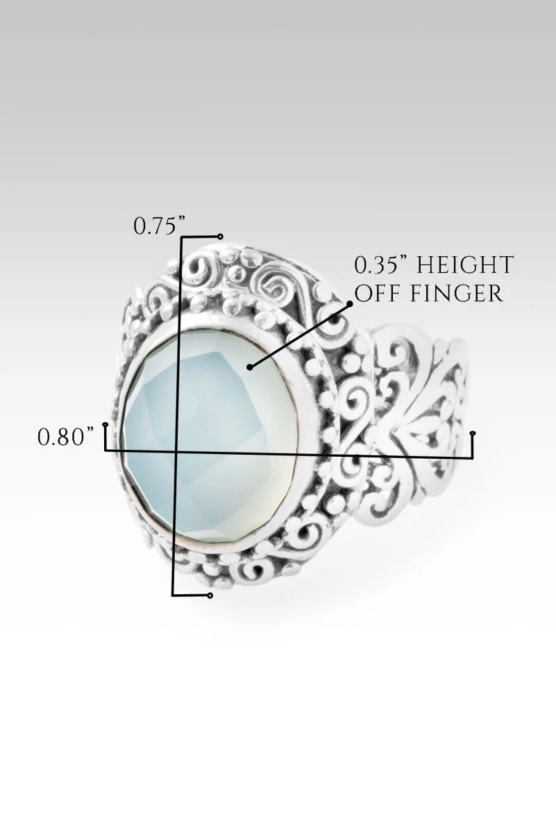 Hello Best of the Best, Goodbye Never Enough Ring II™ in Seafoam Chalcedony - Image 6