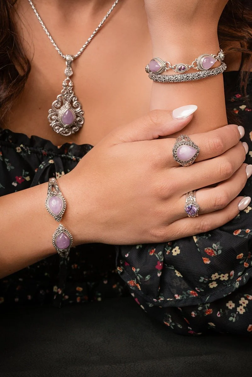 Hello Forever One, Goodbye Loneliness Ring II™ in Kunzite - Image 2