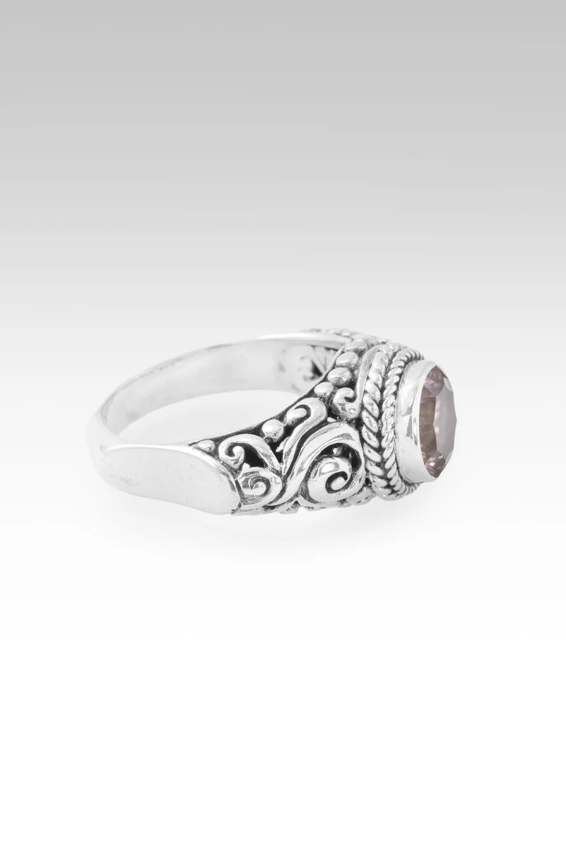 Hello Kind, Goodbye Unkindness Ring IV™ in Rose De France Ametrine - Image 4