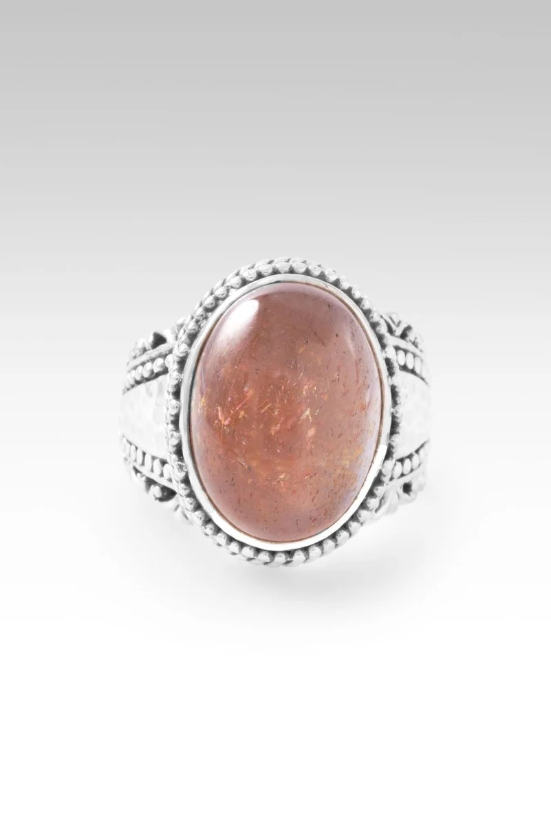 Hello New Day, Goodbye Past Ring™ in Latte Sunstone - Image 3