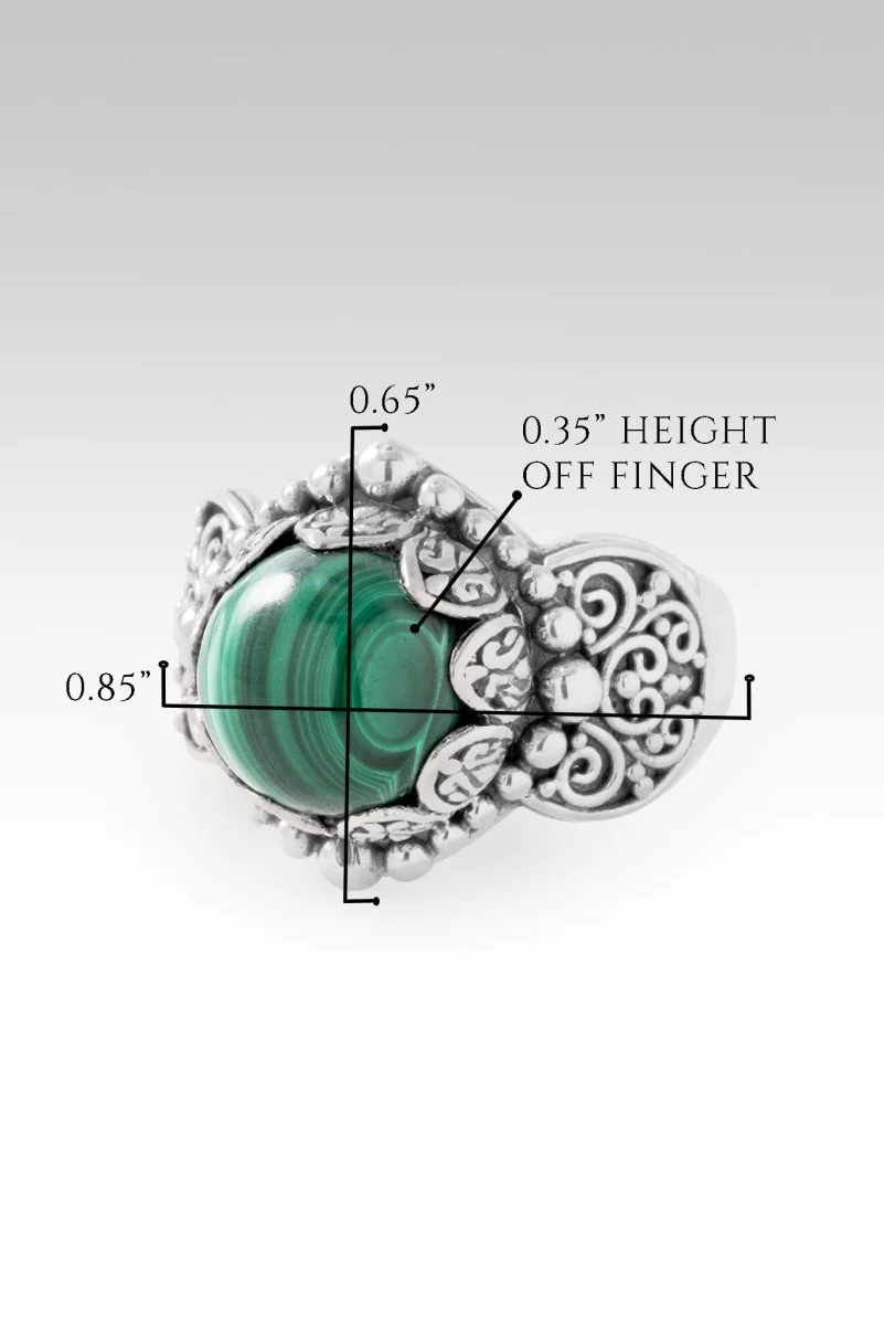 Inheritance is Heaven Ring II™ in Malachite - Image 7