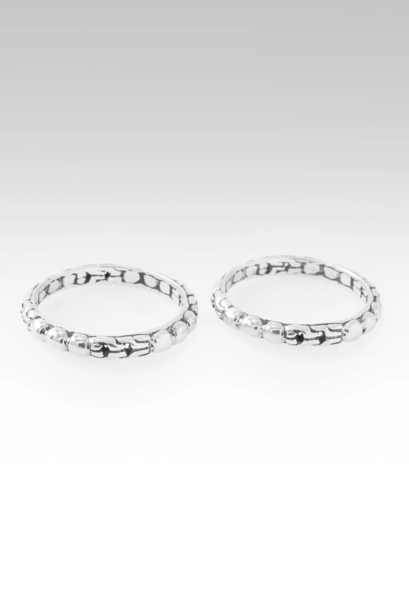 Joyful Worship Ring Set of 2™ in Chainlink - Image 5