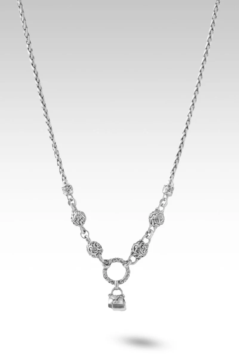 Linked in Faith Interchangeable Necklace™ in Watermark