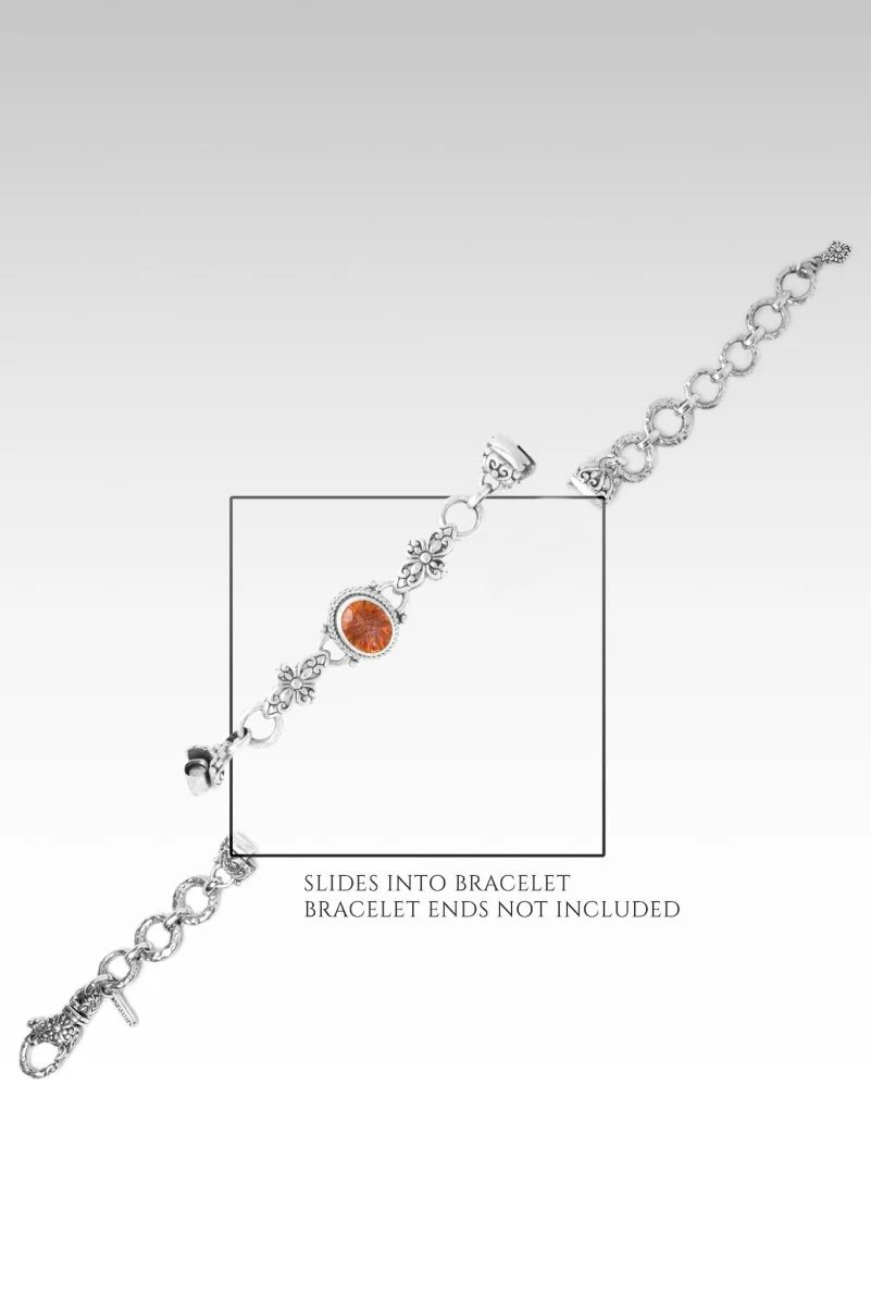 Linked in Love Interchangeable Bracelet Component™ in Odyssey Twilight Ecstasy™ Mystic Quartz - Image 2
