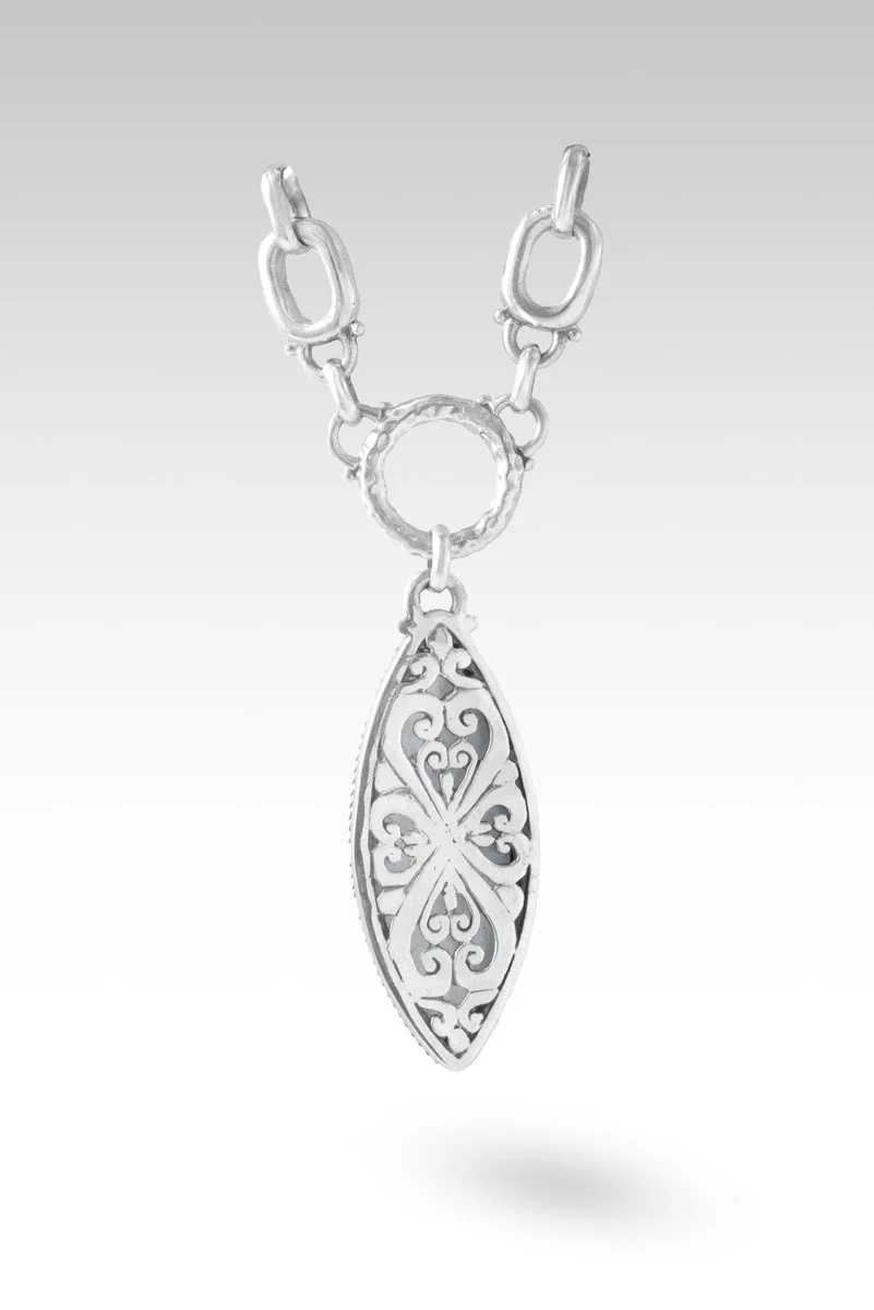 Linked in Unity Interchangeable Necklace Component™ in Aquamarine - Image 4