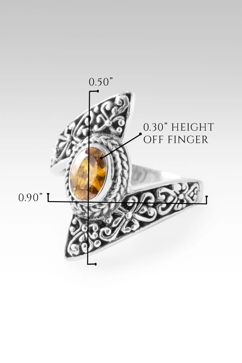 Love Covers All Ring™ in Sphene - Image 5