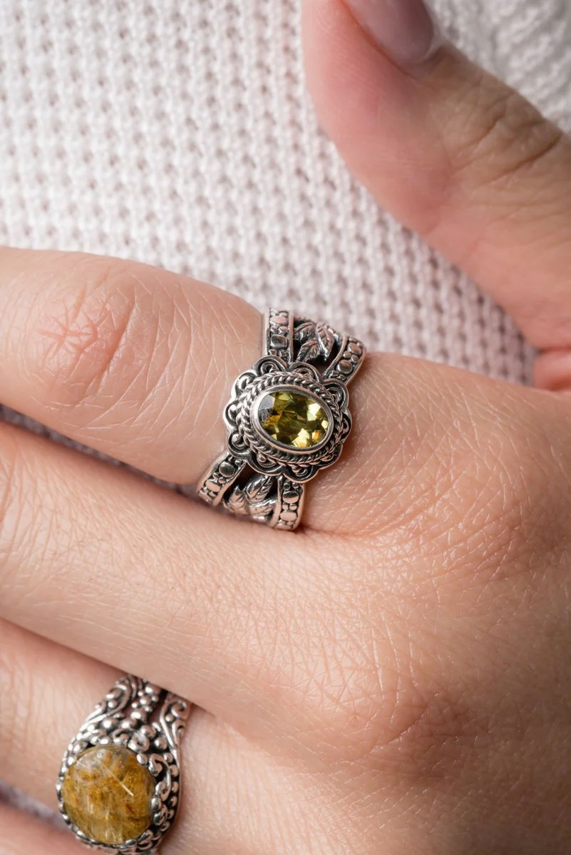 Love Healing Ring™ in Sphene - Image 2
