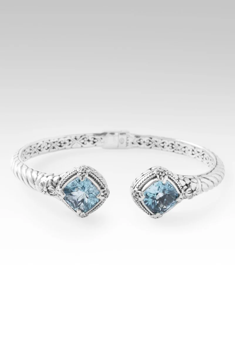 Made A Way Tip-To-Tip Bracelet™ in Arctic Blue Topaz