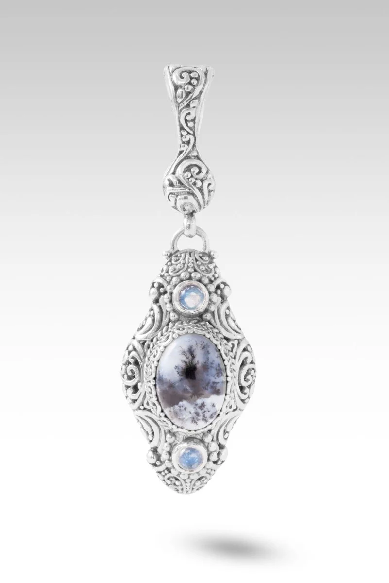 Maker of Heaven Dendritic Opal & Rainbow Moonstone Bundle - Image 3