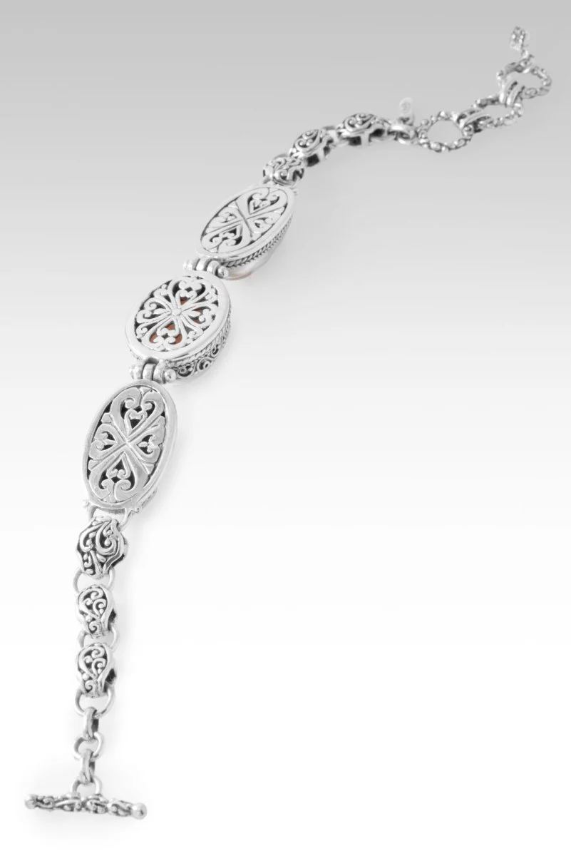 Maker of Stars Bracelet™ in Celestobarite & Peach Sunstone - Image 4