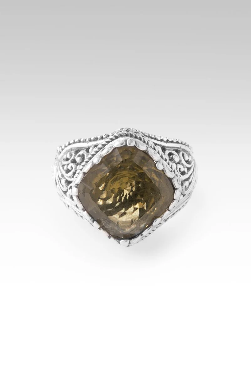 Mercy Remains Ring™ in Olive Quartz