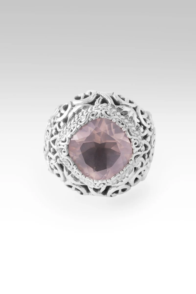 Mercy Unfold Ring™ in Cloud Pink Rose Quartz